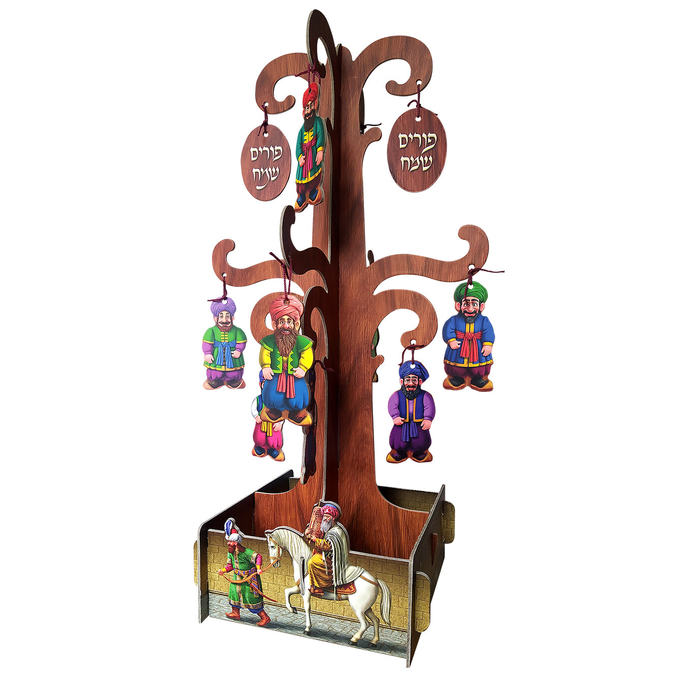 ערכת עשרת בני המן – מארז יוקרתי למשלוחי מנות, מתאים לבקבוקי יין